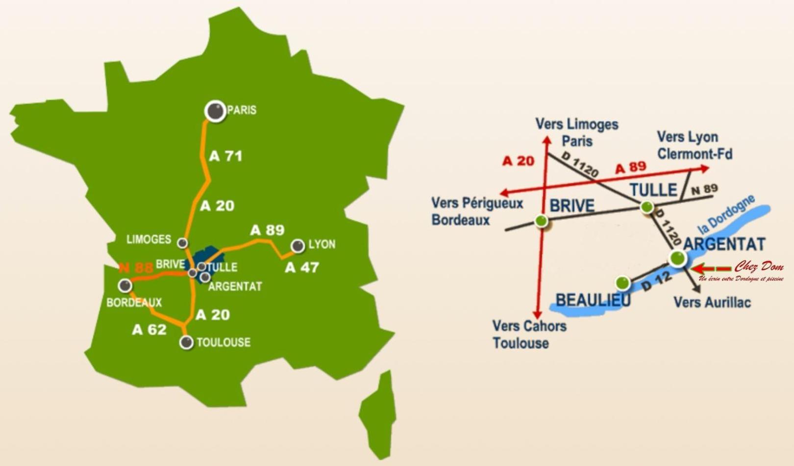 아르장타트 *A Setting Between Dordogne And Swimming Pool* 아파트 외부 사진